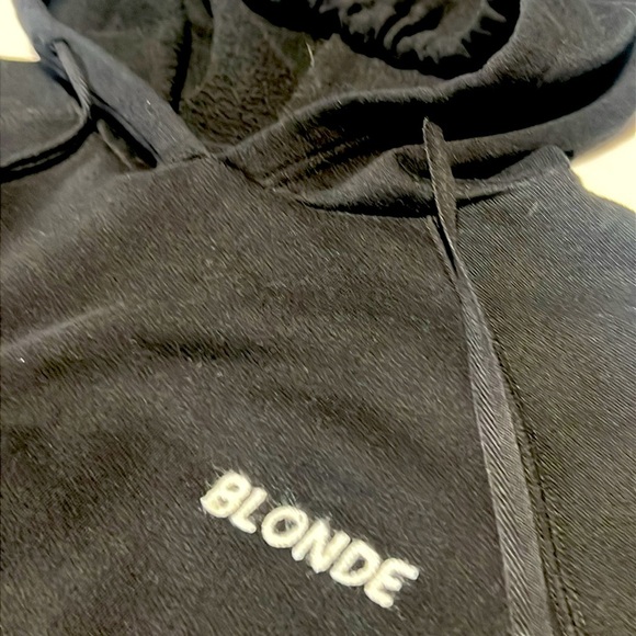 BTL Brunette The Label BLONDE Hoodie.  Size S/M - Picture 3 of 7
